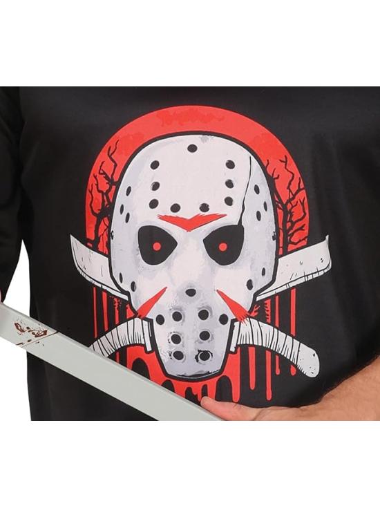 Disfraz de Jazz Asesino Hockey para Hombre