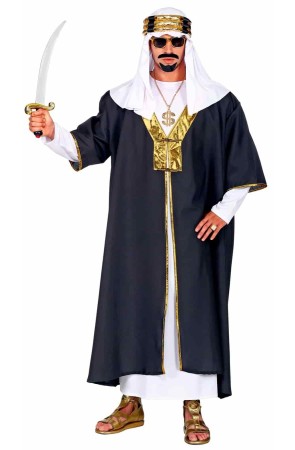 Disfraz de Jeque Árabe Elegante para Adulto
