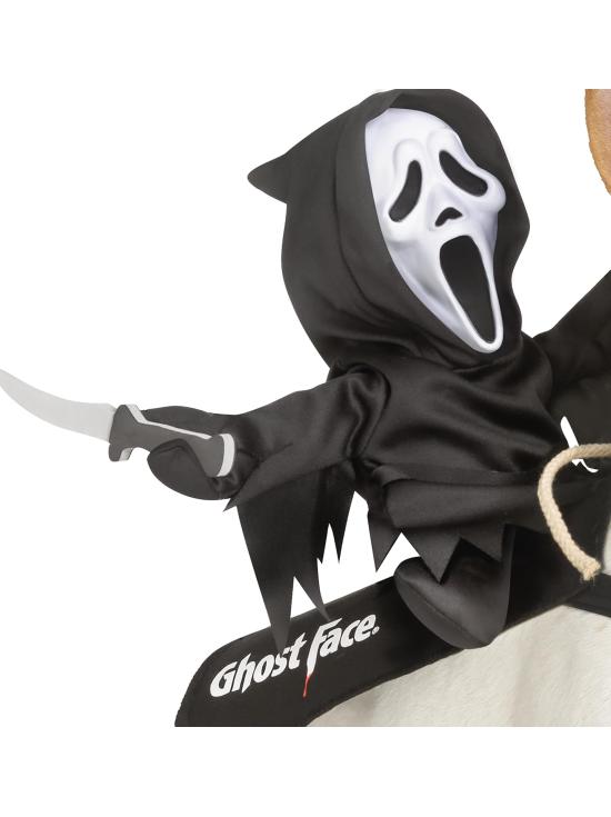 Disfraz de jinete GhostFace para mascota