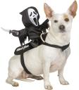 Disfraz de jinete GhostFace para mascota