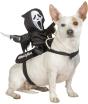 Disfraz de jinete GhostFace para mascota