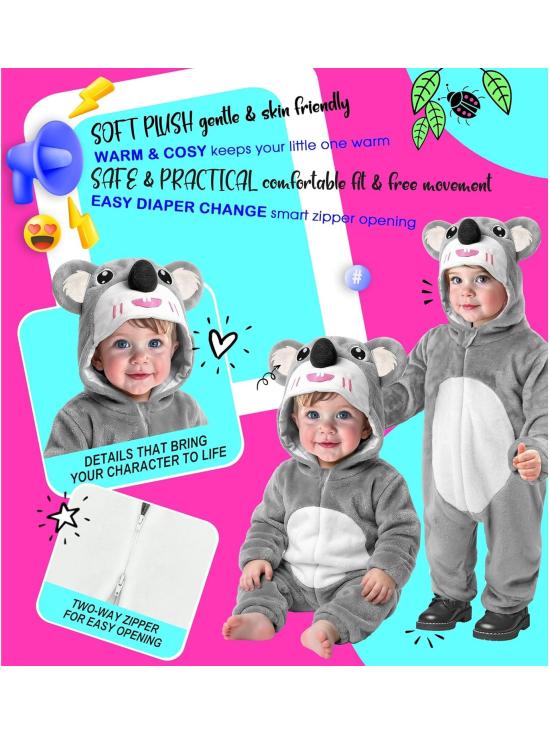Disfraz de Koala para Bebé y Niño Pequeño