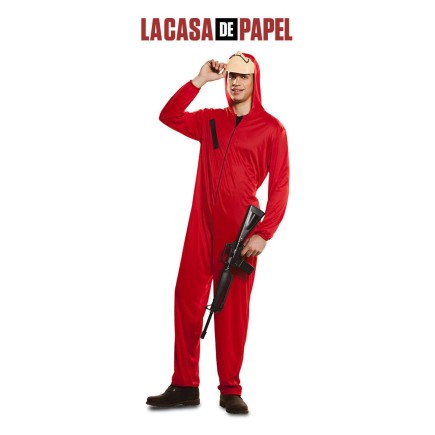 Disfraz de Ladrón La Casa de Papel talla adulto