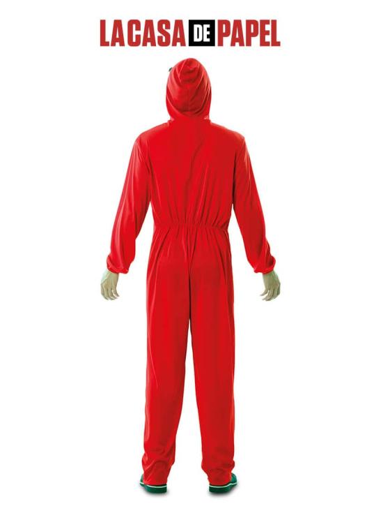 Disfraz de Ladrón La Casa de Papel talla adulto