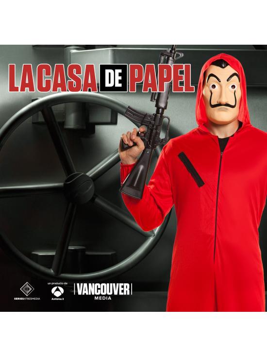 Disfraz de Ladrón La Casa de Papel talla adulto