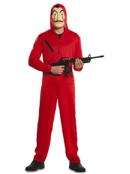 Disfraz de Ladrón La Casa de Papel talla adulto