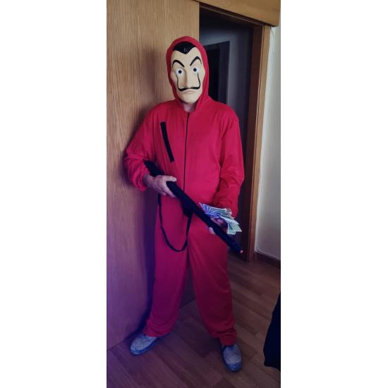 Disfraz de Ladrón La Casa de Papel talla adulto