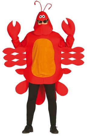 Disfraz de Langosta Talla adulto