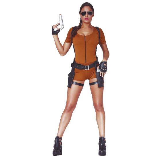 Disfraz de Lara Croft Tom Raider adulta Disfraz de Lara Croft Tom Raider adulta