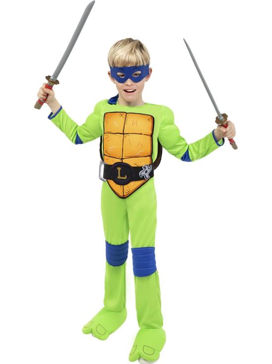 Disfraz de Leonardo para niño - Las Tortugas Ninja