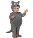 Disfraz de lobo barrigón para bebé **