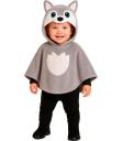 Disfraz de Lobo para Bebé 18-24 Meses – Poncho y Capucha