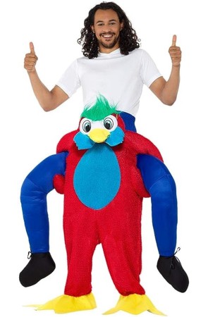Disfraz de Loro a Cuestas adulto