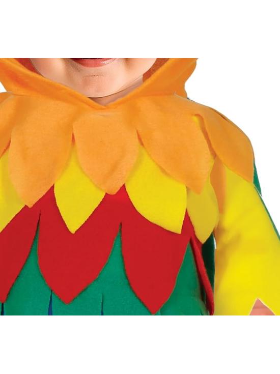 Disfraz de Loro Bebé Multicolor