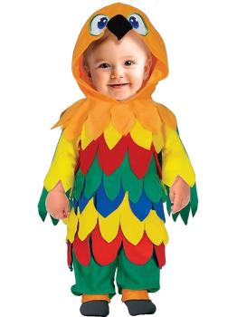 Disfraz de Loro Bebé Multicolor