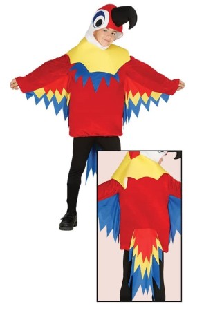 Disfraz de Loro talla infantil