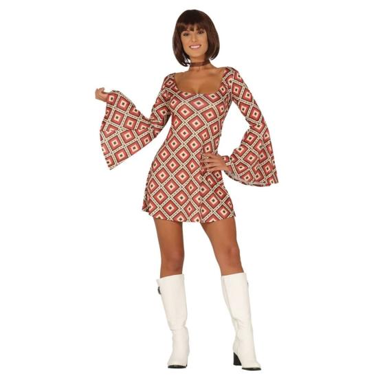 Disfraz de los años 70 Fiestera talla adulta Disfraz de los años 70 Fiestera talla adulta
