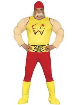Disfraz de Luchador Hogan para hombre