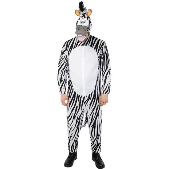 Disfraz de Madagascar Marty la Cebra para adulto