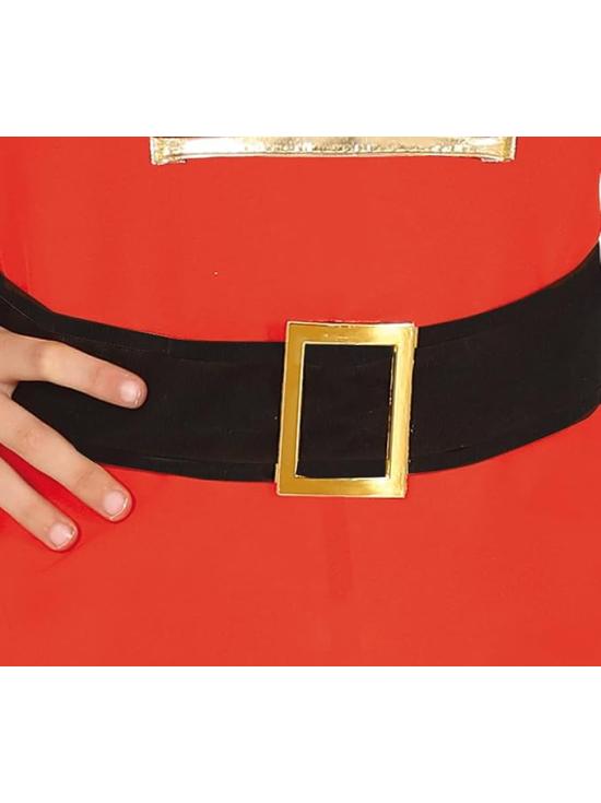 Disfraz de Majorette para Niño Rojo, Blanco y Dorado