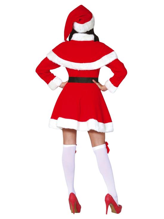 Disfraz de Mamá Noel Manga Larga para Mujer