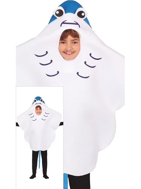 Disfraz de Manta Raya para Niños o Niñas
