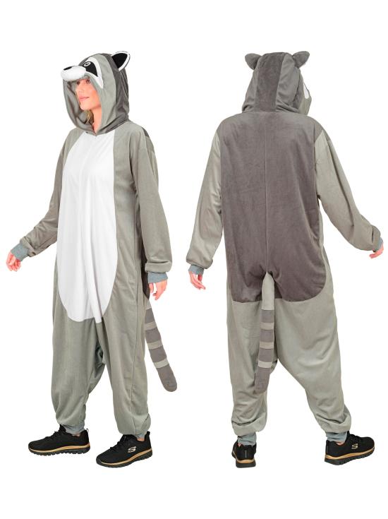 🦝 Disfraz de Mapache Adulto Unisex