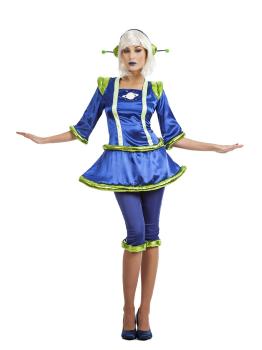 Disfraz Alienígena Espacial para Mujer