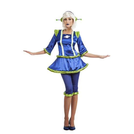 Disfraz Alienígena Espacial para Mujer Disfraz Alienígena Espacial para Mujer