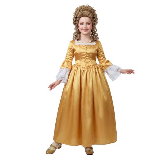 Disfraz de Maria Antonieta Cortesana para niña infantil