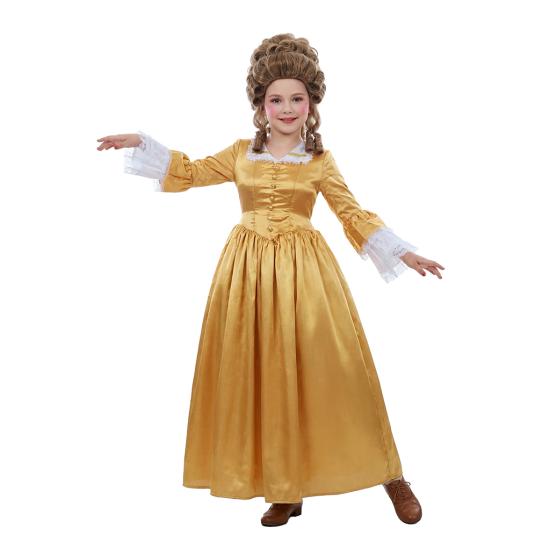 Disfraz de Maria Antonieta Cortesana para niña infantil