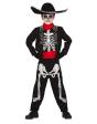 Disfraz de mariachi esqueleto para niño tallas infantil