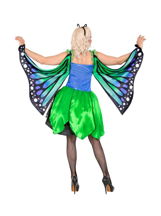 Disfraz de Mariposa Verde para adulta