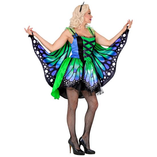 Disfraz de Mariposa Verde para adulta