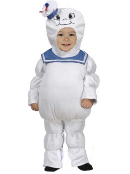 Disfraz de Marshmallow de Los Cazafantasmas para bebé