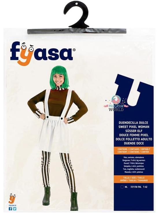 Disfraz de Umpa Lumpa para Mujer