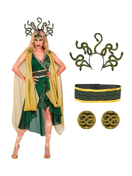 Disfraz de Medusa Griega para Adulta