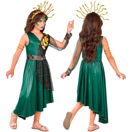 Disfraz de Medusa Griega para Niña