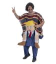 Disfraz de Mexicano a Hombros de Trump adulto