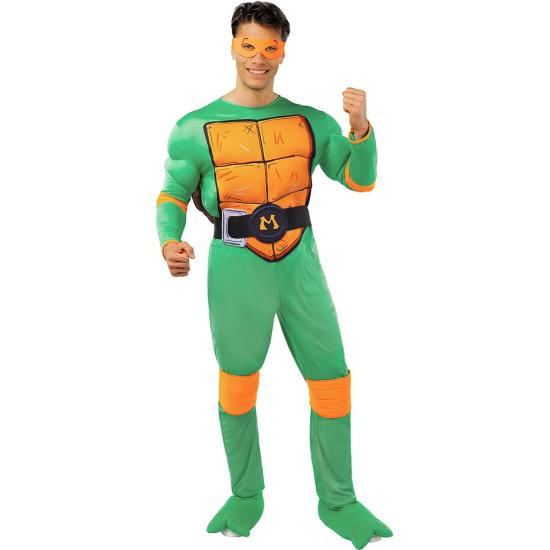 Disfraz de Michelangelo para hombre - Las Tortugas Ninja Disfraz de Michelangelo para hombre - Las Tortugas Ninja