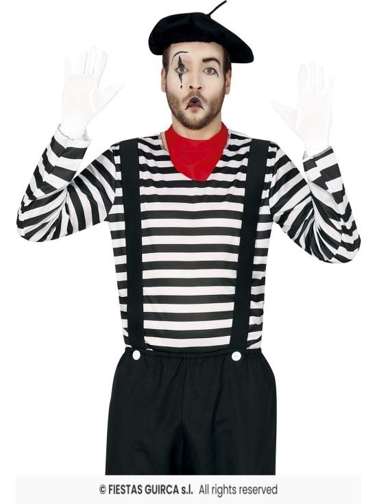 Disfraz de Mimo para Hombre