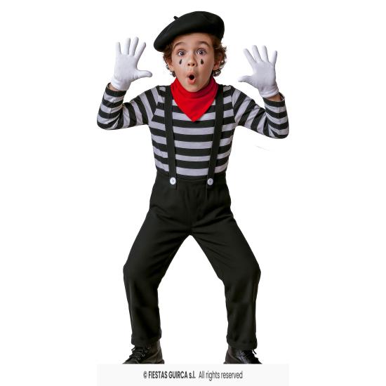 Disfraz de Mimo para Niña