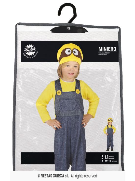 Disfraz de Minion Gru Mi Villano Favorito infantil