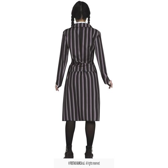 Disfraz de Miércoles Addams uniforme escolar para chica Disfraz de Miércoles Addams uniforme escolar para chica