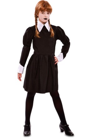 Disfraz de Miércoles Familia Addams para niñas