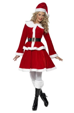 Disfraz de Miss Santa para adulta