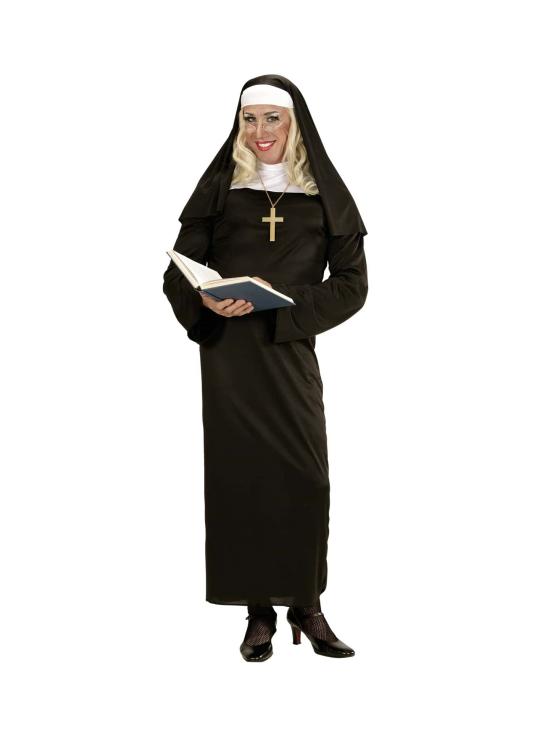 Disfraz  Monja para adultos Unisex .