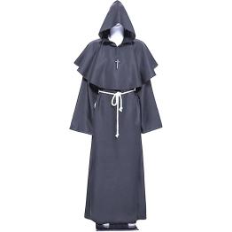 Disfraz de monje de sacerdote talla XL