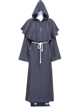 Disfraz de monje de sacerdote talla XL