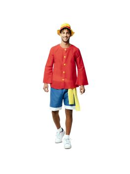 Disfraz de Monkey D. Luffy para hombre